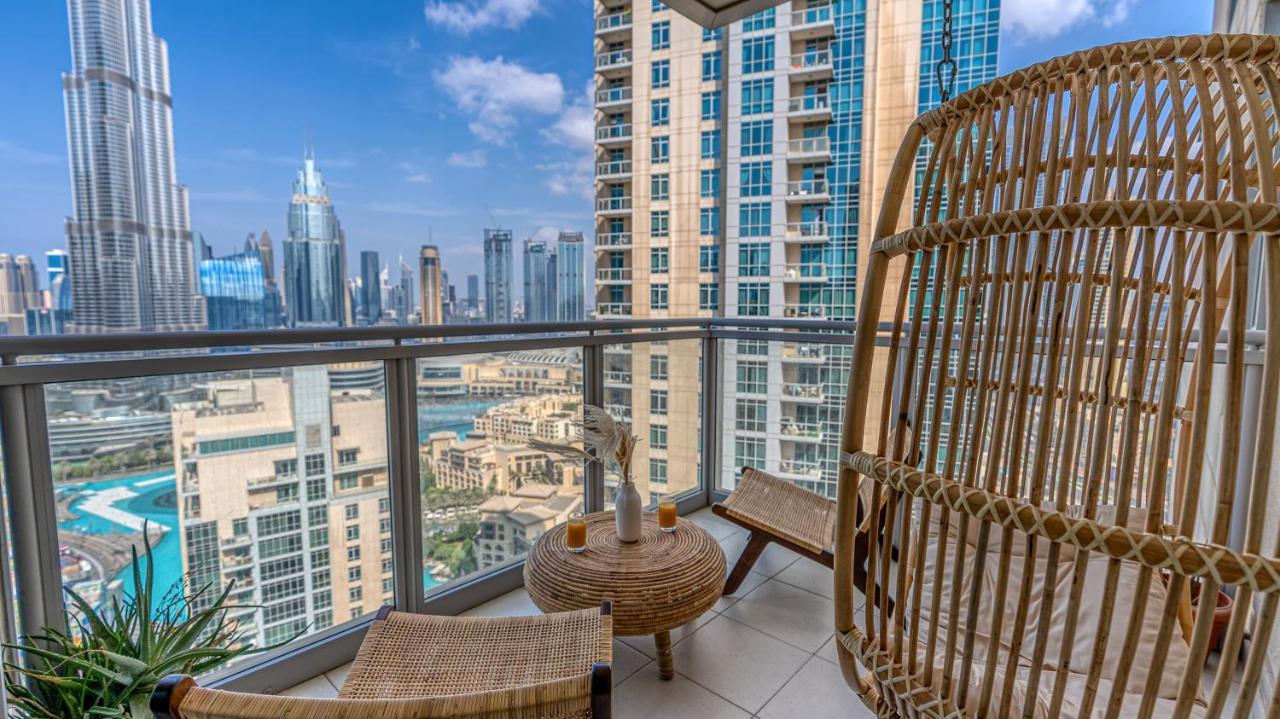 Bellavista - 2Br At The Residences Downtown Boulevard Full Burj Khalifa And Fountain View Dubai Buitenkant foto
